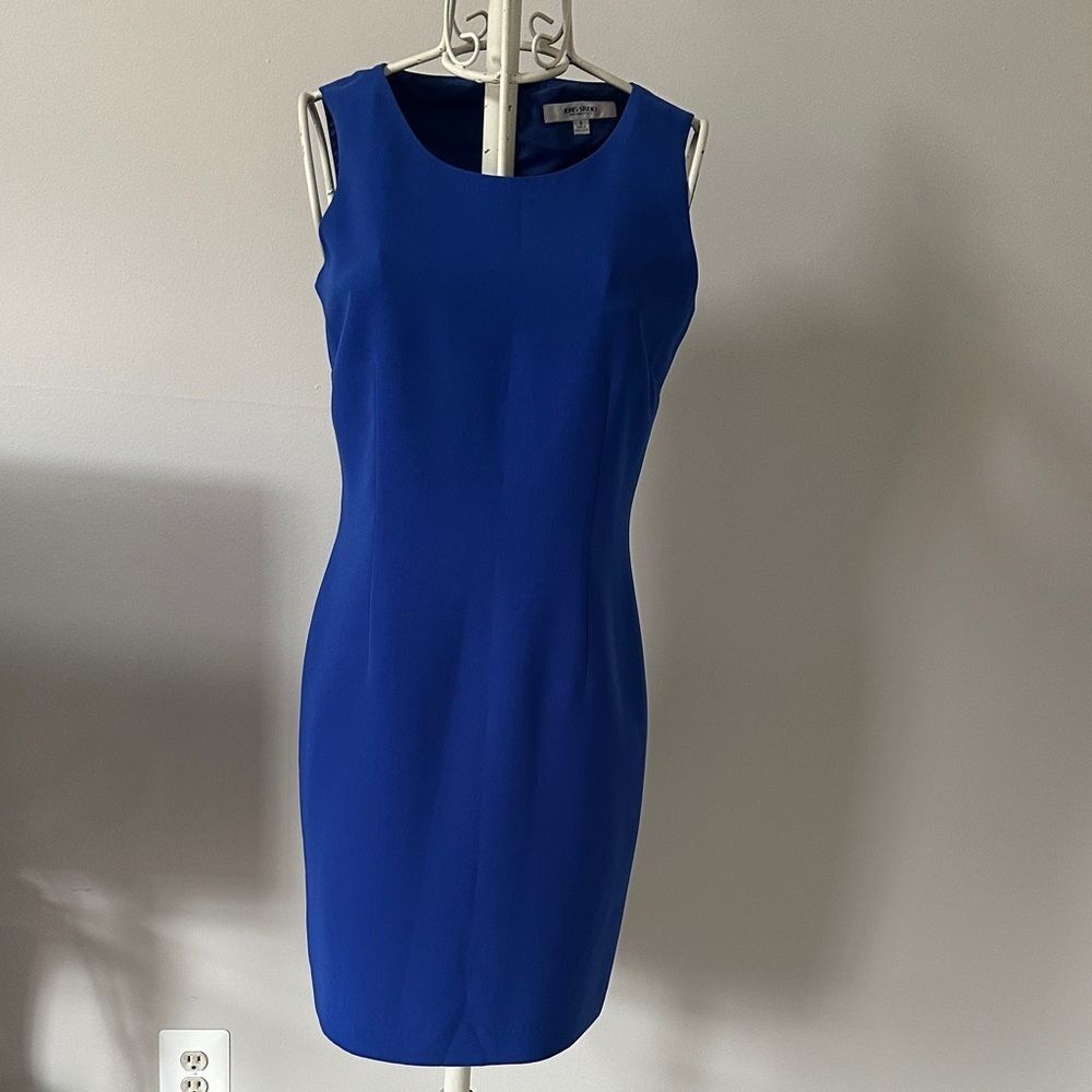 Jones Studio Royal Blue Mini Dress